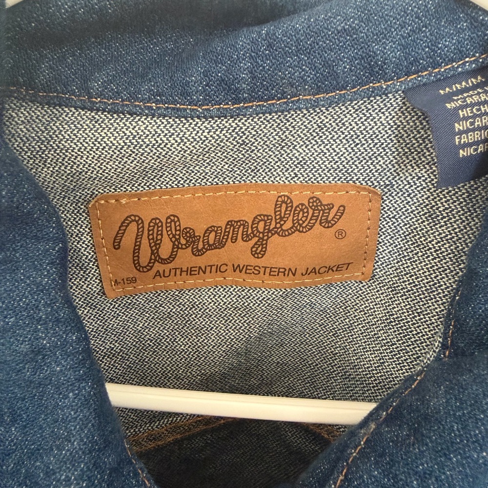 Wrangler Indigo Western Jacket